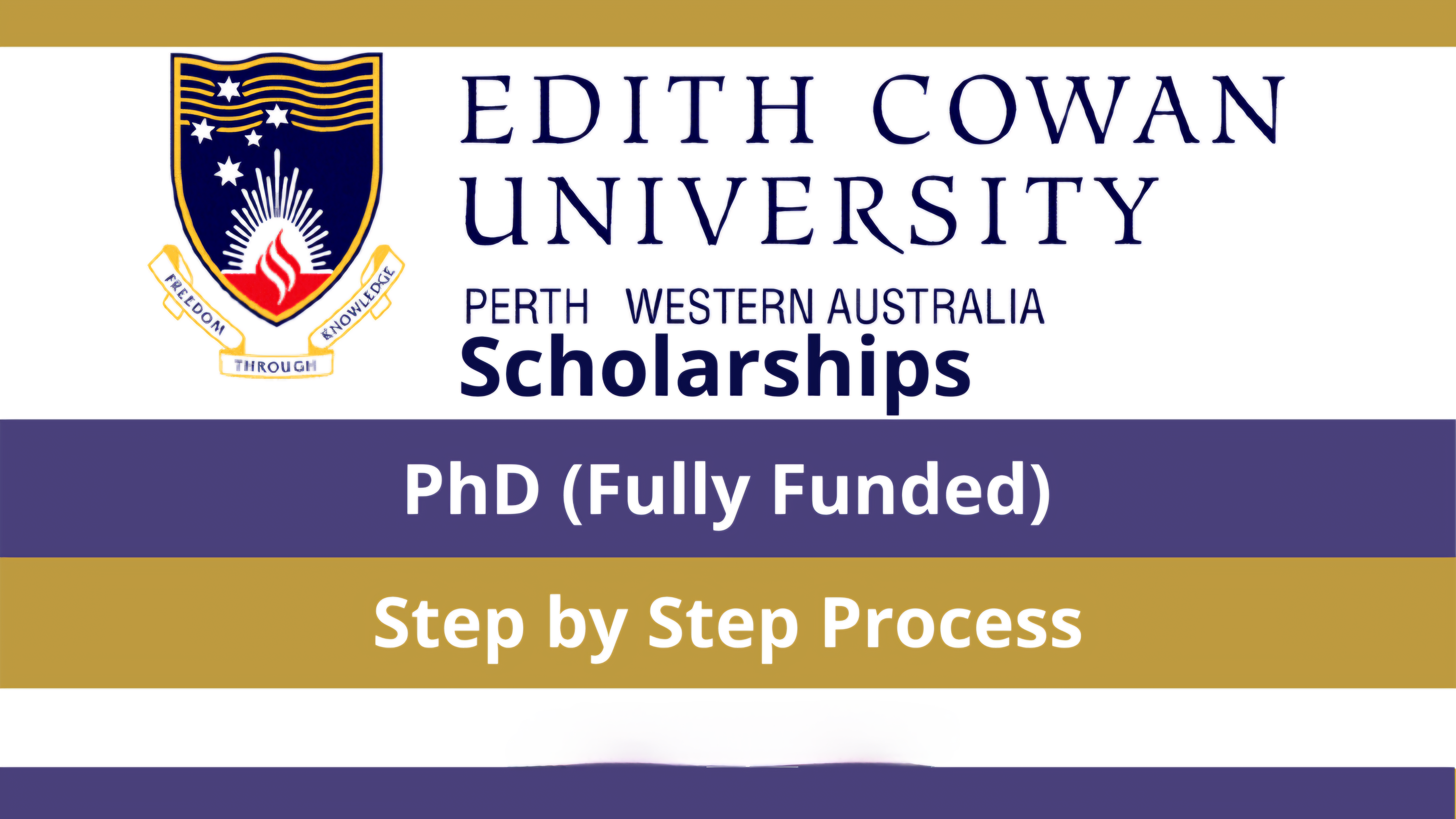 Edith Cowan University Scholarship program