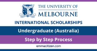 Melbourne International Undergraduate Scholarship